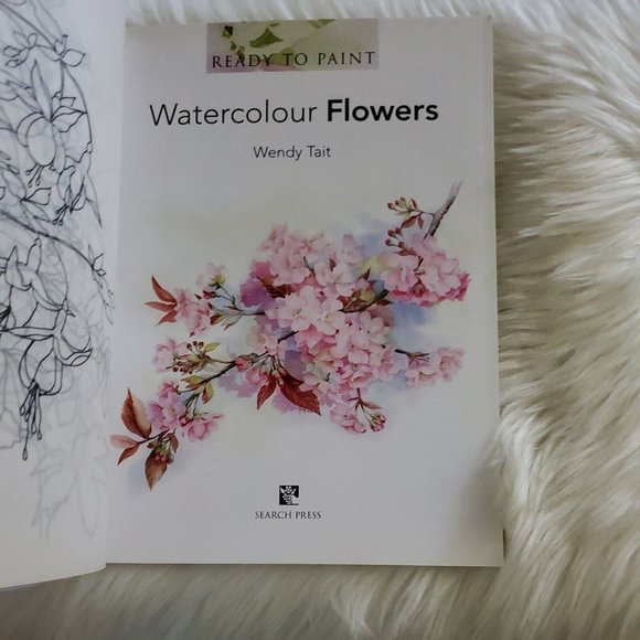 Ready to Paint Series: Ready to Paint Watercolour Flowers by Wendy Tait (2008) - Picture 10 of 11